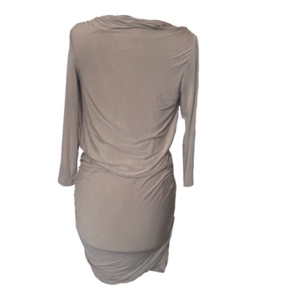 🌶Theory Lavia Ruched Dress sz Small - Picture 3 of 6